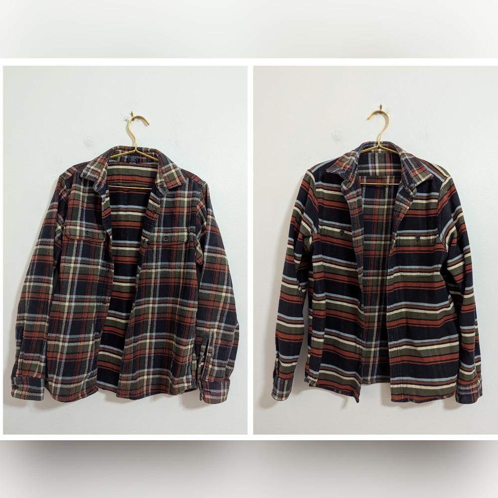 Tailer Vintage Medium Reversible Men's‎ Plaid Jacket
